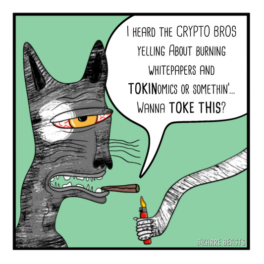 Sticker: The Cat Calzone Onchain Comic #1