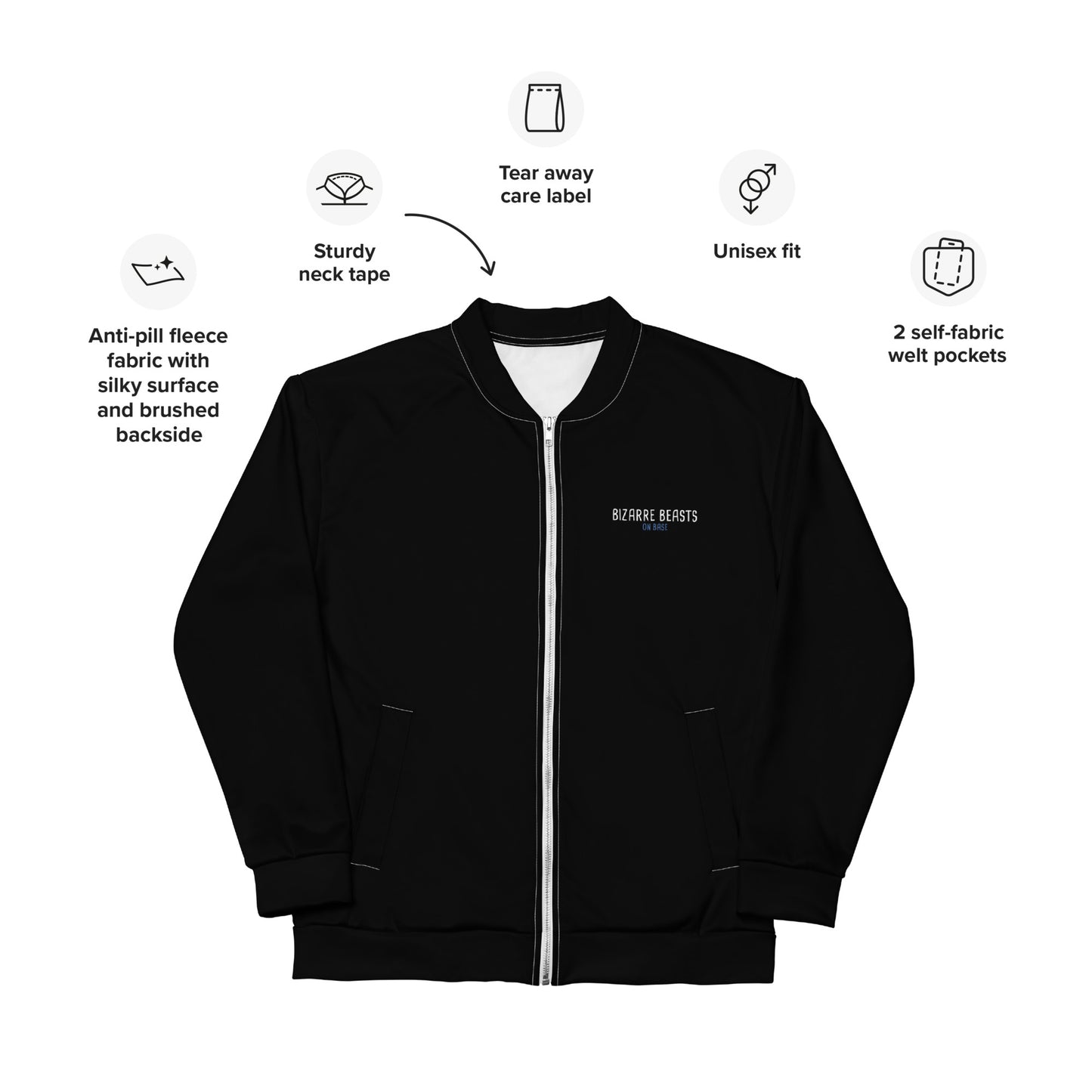 BizarreBeasts Bomber Jacket