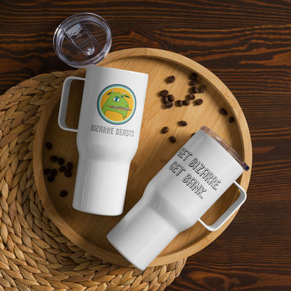 Go Bizarre. Get Bank. Travel Mug