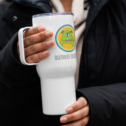 Go Bizarre. Get Bank. Travel Mug