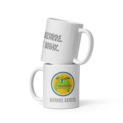 Go Bizarre. Get Bank. Mug