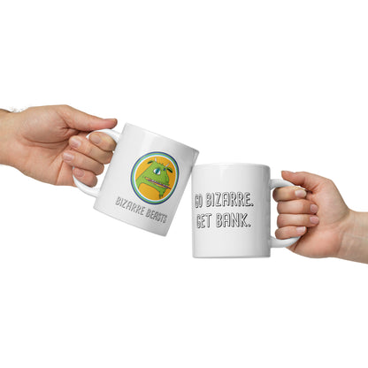 Go Bizarre. Get Bank. Mug